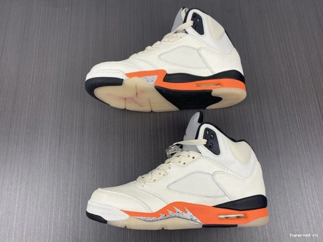 DC1060-100 Jordan Orange Retro 5 Total 0823
